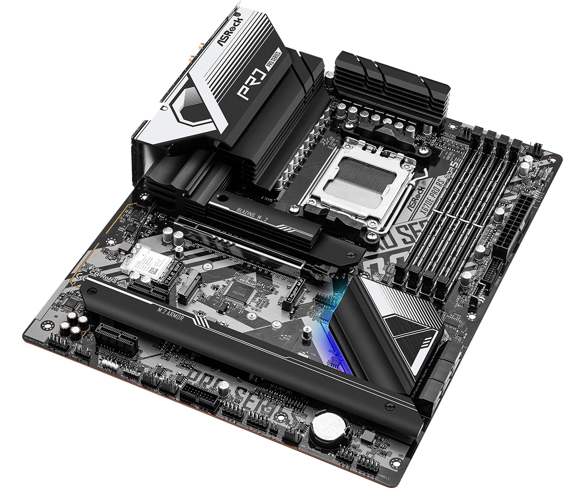 ASROCK X670E Pro RS Motherboar - X870E Atx Motherboard recension och pris
